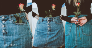 how to make a jean skirt out of jeans